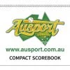Ausport Compact Spiral Bound Scorebook Accessories