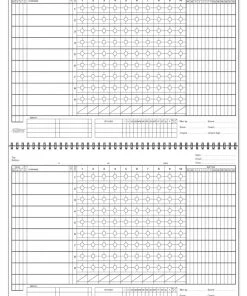 Ausport Compact Spiral Bound Scorebook Accessories