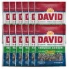 David Sunflower Seeds Original - Reduced Sodium - Box Of 12 - Please Note: This Product Has A Best Before Date Of Oct 2020
