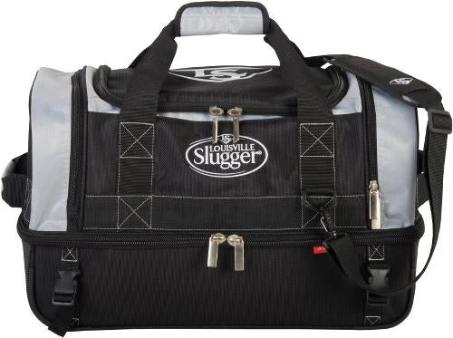 Louisville Slugger Split Level Duffle Bag - Black 4 Louisville Slugger Split Level Duffle Bag - Black