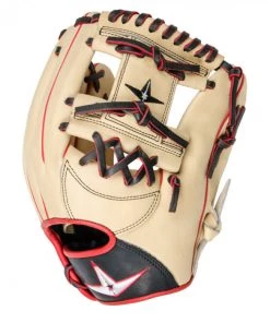 All-Star Pro Elite 11.5in Infield Glove - Cream/Scarlet/Black || FGAS-1150i