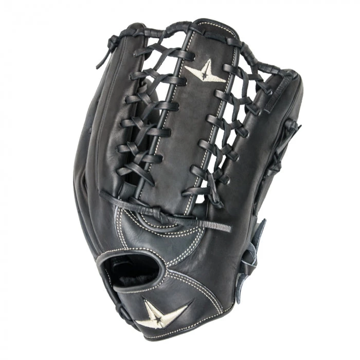 All-Star Pro Elite 12.75in Trap Outfield Glove - Black || FGAS-1275PT 6 All-Star Pro Elite 12.75in Trap Outfield Glove - Black || FGAS-1275PT