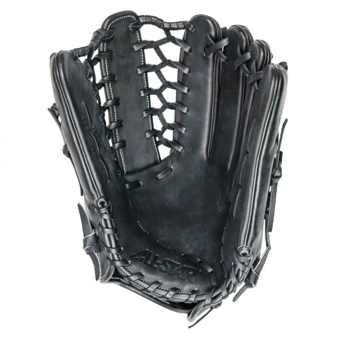 All-Star Pro Elite 12.75in Trap Outfield Glove - Black || FGAS-1275PT 5 All-Star Pro Elite 12.75in Trap Outfield Glove - Black || FGAS-1275PT