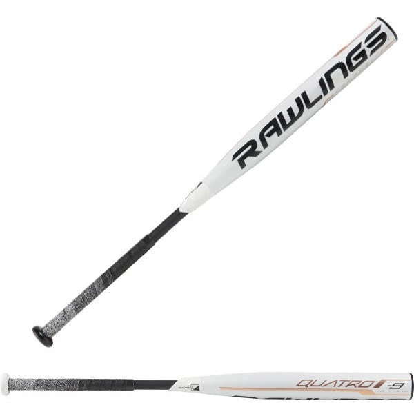 Bats Rawlings 2019 Quatro -9 Composite Softball Bat 3 Bats Rawlings 2019 Quatro -9 Composite Softball Bat