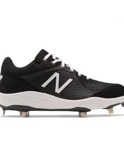 New Balance Fresh Foam 3000v5 2E Fit - Black/White Metal Cleats Footwear