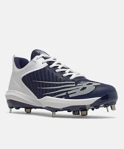 Footwear New Balance FuelCell 4040v6 2E Fit - Navy/White Metal Cleats 9 Footwear New Balance FuelCell 4040v6 2E Fit - Navy/White Metal Cleats