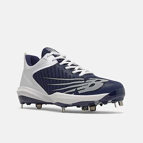Footwear New Balance FuelCell 4040v6 2E Fit - Navy/White Metal Cleats 5 Footwear New Balance FuelCell 4040v6 2E Fit - Navy/White Metal Cleats