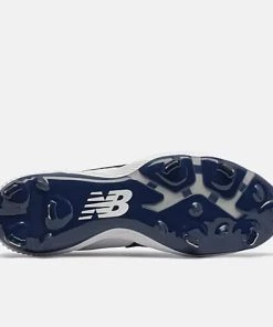 Footwear New Balance FuelCell 4040v6 2E Fit - Navy/White Metal Cleats 11 Footwear New Balance FuelCell 4040v6 2E Fit - Navy/White Metal Cleats