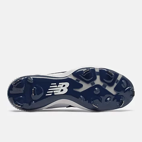 Footwear New Balance FuelCell 4040v6 2E Fit - Navy/White Metal Cleats 7 Footwear New Balance FuelCell 4040v6 2E Fit - Navy/White Metal Cleats