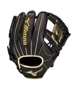 Mizuno MVP Prime SE Black/ Gold 11.5in Infield Glove Gloves