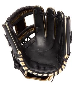 Mizuno MVP Prime SE Black/ Gold 11.5in Infield Glove Gloves