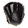 Mizuno MVP Prime SE Black/ Gold 12.75in Outfield Glove Gloves