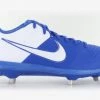 Nike Alpha Huarache Varsity Metal Cleats - Royal/White