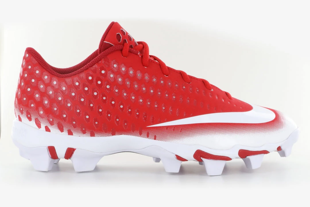 Nike Vapor Ultrafly 2 Keystone Moulded Cleats - Red/White 3 Nike Vapor Ultrafly 2 Keystone Moulded Cleats - Red/White