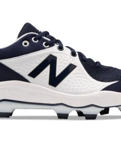 New Balance Fresh Foam 3000v5 2E Fit - Navy/White Moulded Cleats Footwear
