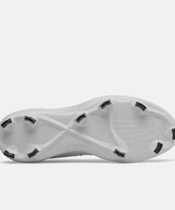 New Balance FuelCell 4040v6 2E Fit - White Moulded Cleats