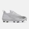 New Balance FuelCell 4040v6 2E Fit - White Moulded Cleats 1 New Balance FuelCell 4040v6 2E Fit - White Moulded Cleats
