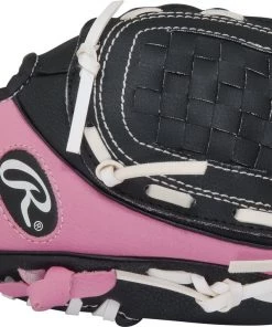 Rawlings 9in Pink/Black Youth Glove Gloves