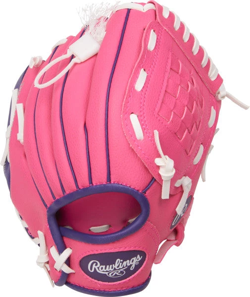 Rawlings 9in Pink/Purple Youth Glove 4 Rawlings 9in Pink/Purple Youth Glove