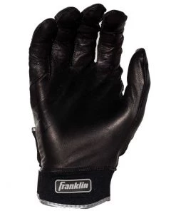 Franklin Powerstrap Chrome Adult Batting Gloves