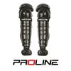 Proline Blackout Adult Leg Guards - 17IN Gear 2 Proline Blackout Adult Leg Guards - 17IN Gear