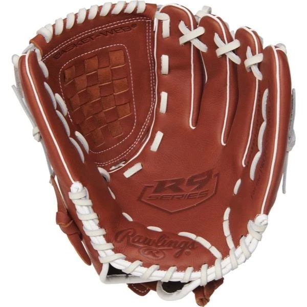 Rawlings R9 Softball 12in Infield/Pitcher's Glove || R9SB120-3DB Gloves 3 Rawlings R9 Softball 12in Infield/Pitcher's Glove || R9SB120-3DB Gloves