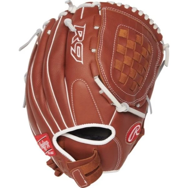 Rawlings R9 Softball 12in Infield/Pitcher's Glove || R9SB120-3DB Gloves 4 Rawlings R9 Softball 12in Infield/Pitcher's Glove || R9SB120-3DB Gloves