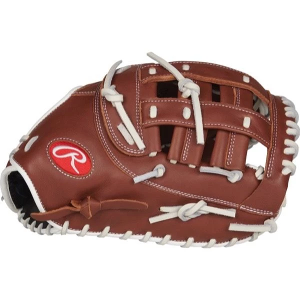 Rawlings R9 Softball 12.5in First Base Glove || R9SBFBM-17DB 5 Rawlings R9 Softball 12.5in First Base Glove || R9SBFBM-17DB
