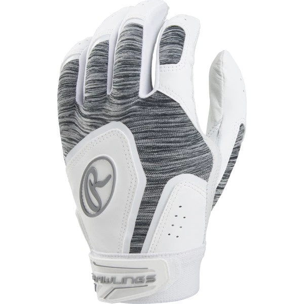 Rawlings Storm Women's Batting Gloves - White 3 Rawlings Storm Women's Batting Gloves - White