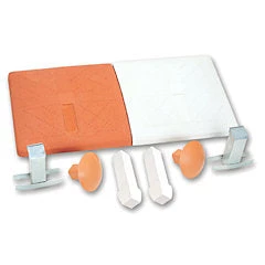 X-Plate One Piece In Ground Or Throw Down Safety Base Gear