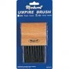 Markwort Umpire Brush Wooden Handle With Plastic Brush Fiber 2 Markwort Umpire Brush Wooden Handle With Plastic Brush Fiber
