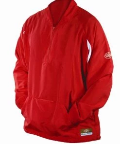 Louisville Slugger Adult Batting Cage Pullover With 1/4 Zip Apparel
