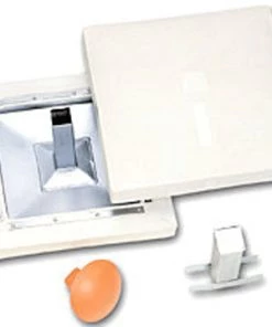 X-Plate Hollywood Style Base Steel Stem White || Set Of 3 Gear