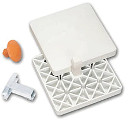 X-Plate "Impact SafeBase" Rubber Stem Breakaway White Gear 3 X-Plate "Impact SafeBase" Rubber Stem Breakaway White Gear