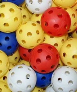 X-Plate 12in Plastic Wiffle Softballs || DOZEN