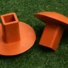Gear X-Plate Rubber Plug Orange 2 Gear X-Plate Rubber Plug Orange