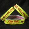 X-Plate Wrist Band Real Seam Optic Yellow Leather Bracelet