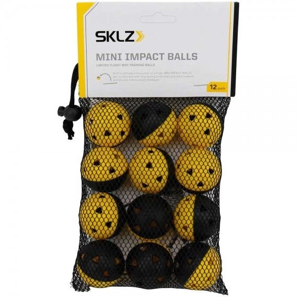 SKLZ Mini Impact Practice Balls - Pack Of 12 3 SKLZ Mini Impact Practice Balls - Pack Of 12