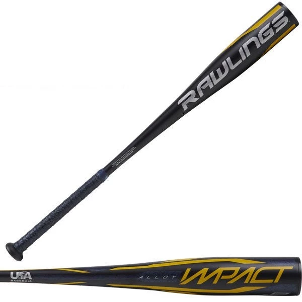 Rawlings Impact USA -9 Baseball Bat Bats 3 Rawlings Impact USA -9 Baseball Bat Bats