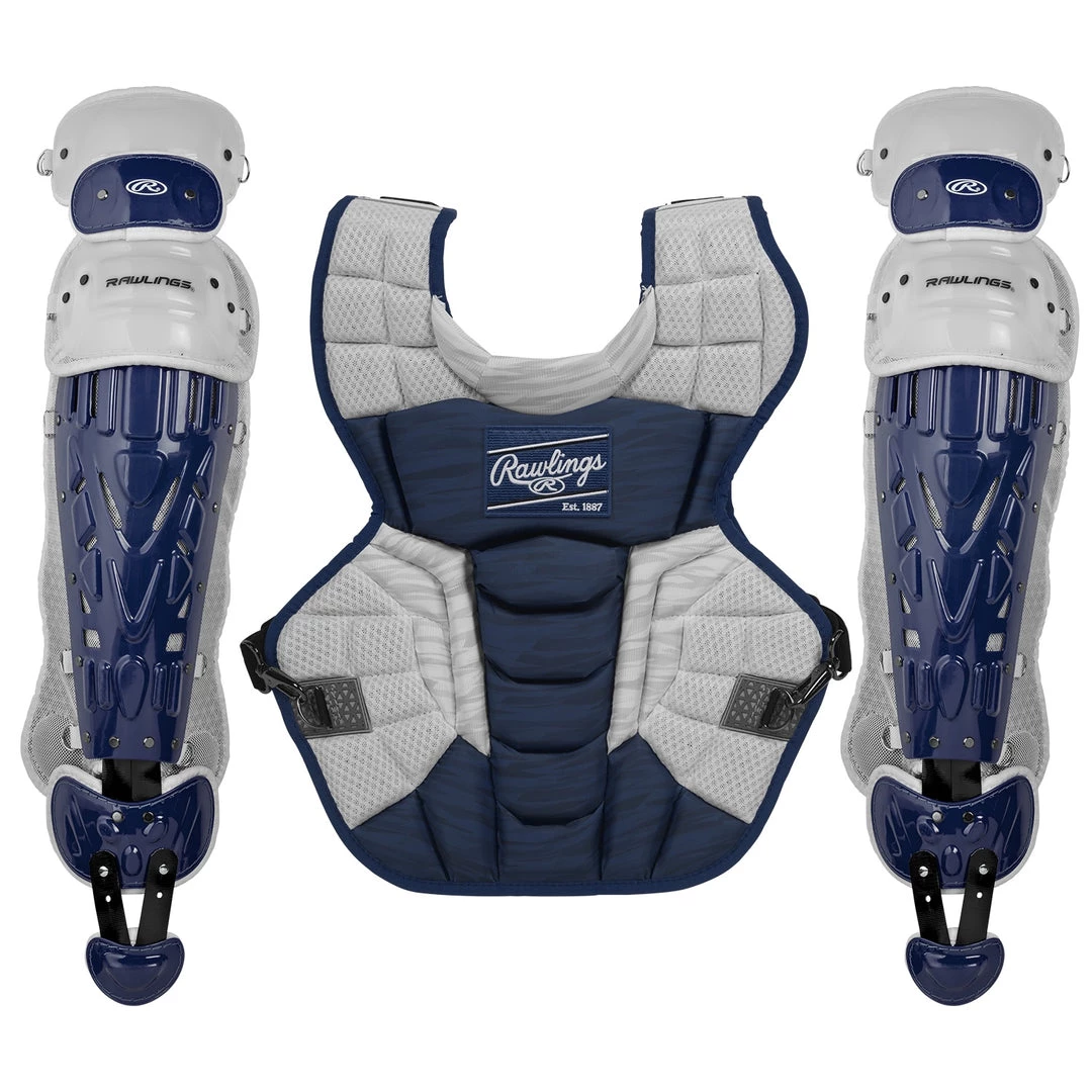 Gear Rawlings Velo Adult Catcher's Chest & Legs 3 Gear Rawlings Velo Adult Catcher's Chest & Legs