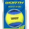 Worth Weighted Softball 8.5oz 2 Worth Weighted Softball 8.5oz